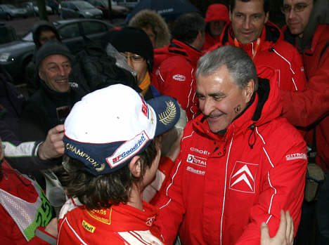 Sébastien Loeb og Guy Fréquelin.
